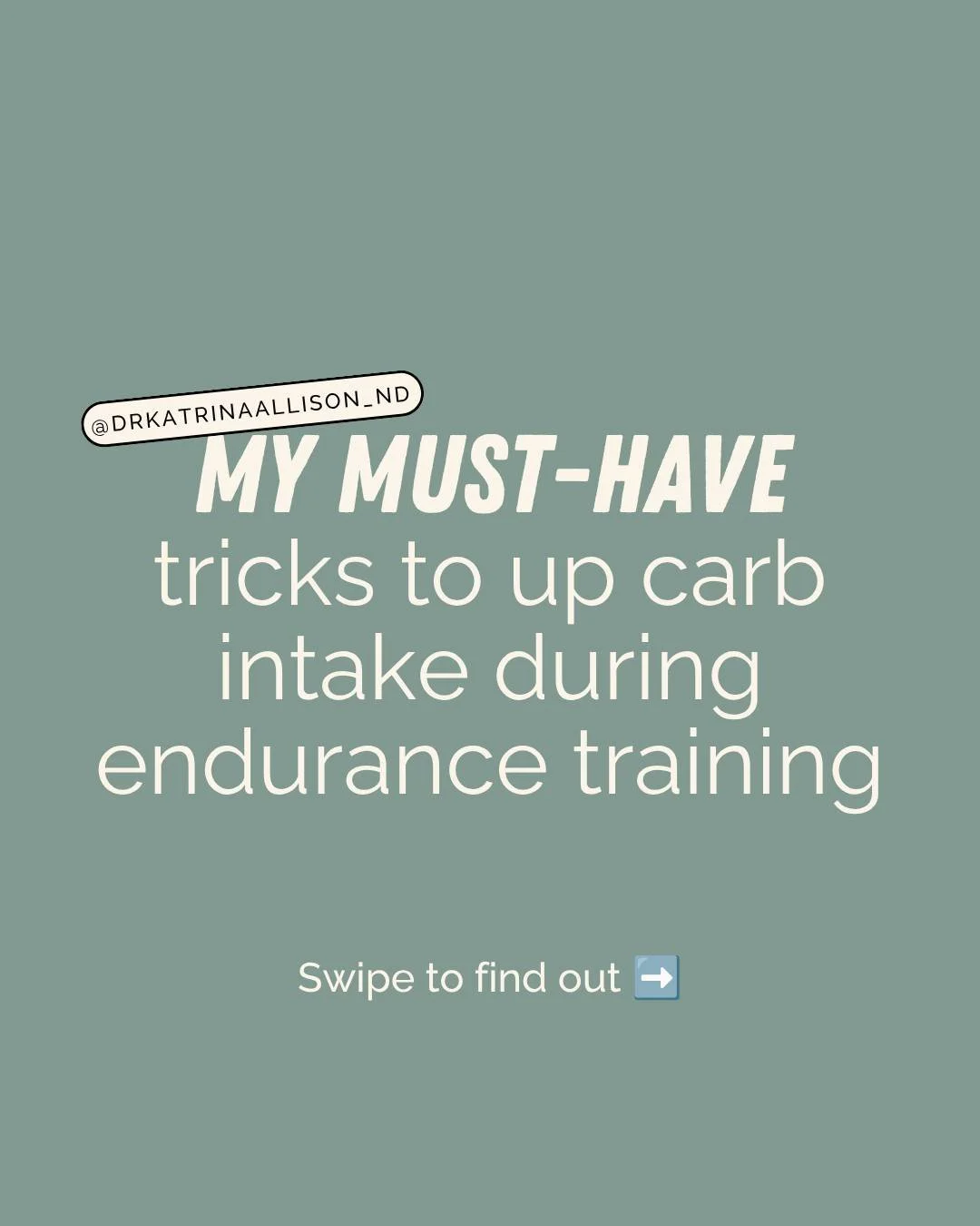 Who here is gearing up for a fall marathon, goal race, Hyrox event or other?? 🙋&zwj;♀️ 

Part of my role in working with athletes (that I take very seriously!) is educating them about the importance of eating for their activity. Often this means tun