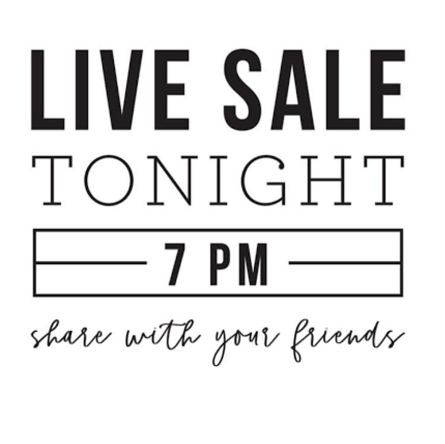 Wake up!!! It&rsquo;s Wednesday!! LIVE SALE DAY!! Plz share so we can have new friend join us in all the fun💕