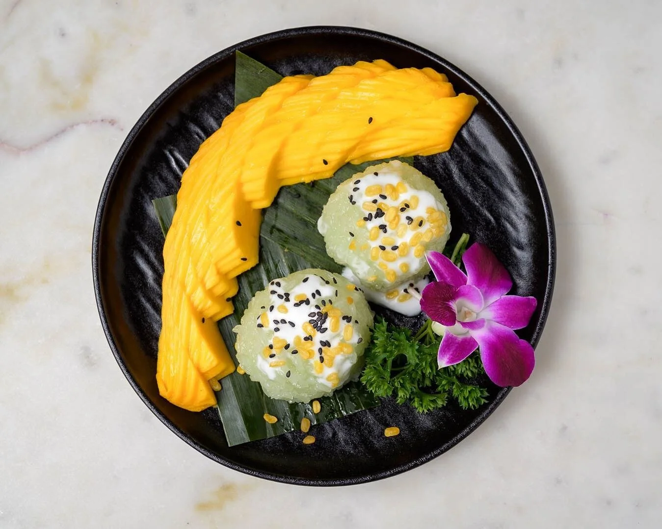 Looking for a sweet treat? Make sure to try our mango and sticky rice!