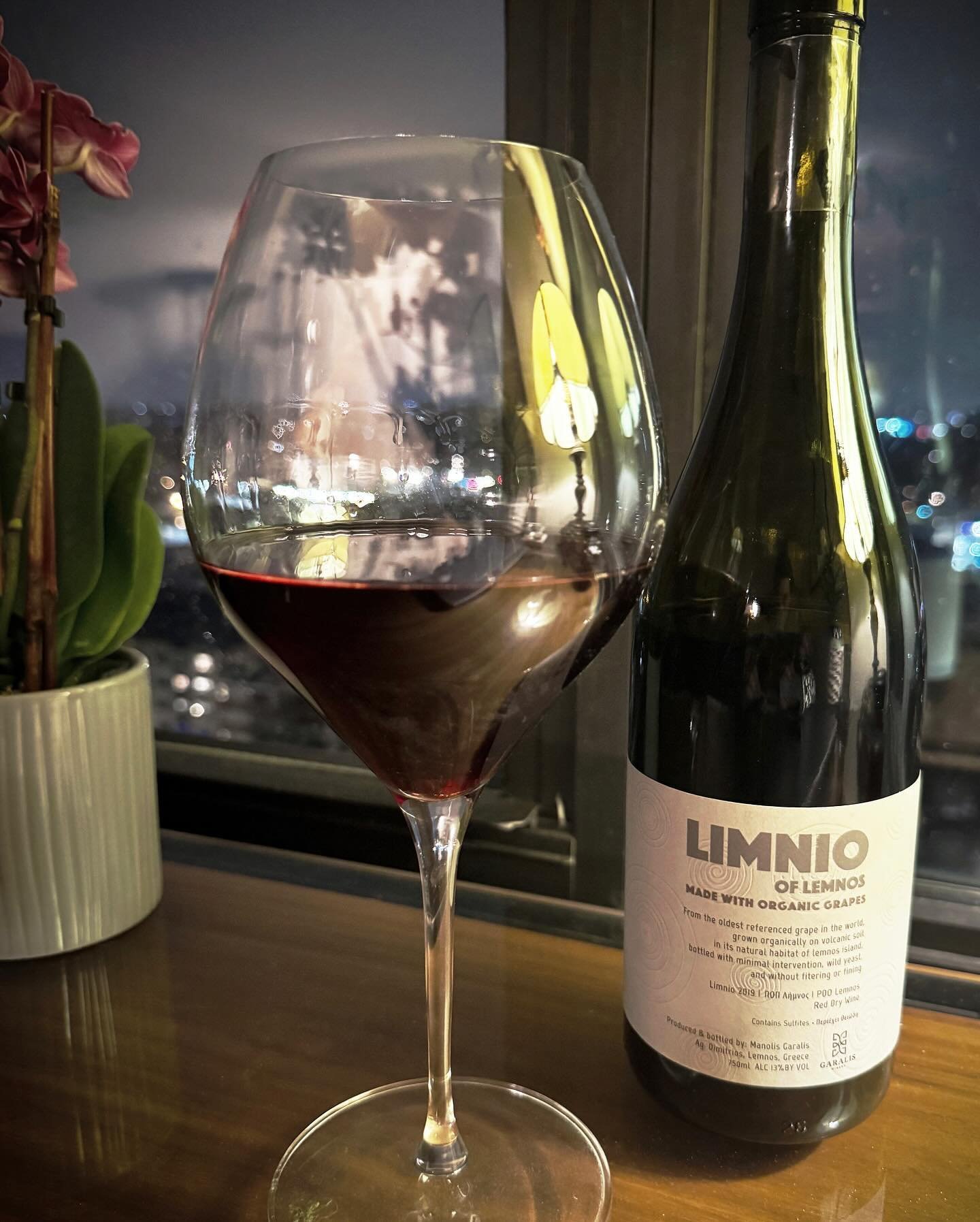 Okay, here&rsquo;s another wine tasting, WSET style! I had never heard of this grape before, Limnio. It&rsquo;s the oldest referenced wine grape in the world. Organic, grown on volcanic soil on Lemnos Island in Greece. It drinks a lot like a Syrah!

