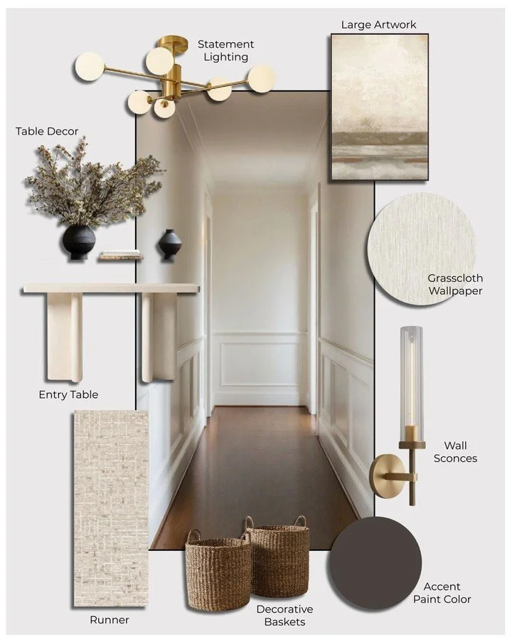 THE SPACE BETWEEN | Hallways are often treated as leftover square footage&mdash;designed last, styled least. But these in-between moments shape how a home is experienced. 

Through subtle shifts in material, scale, artwork, and color, even the simple