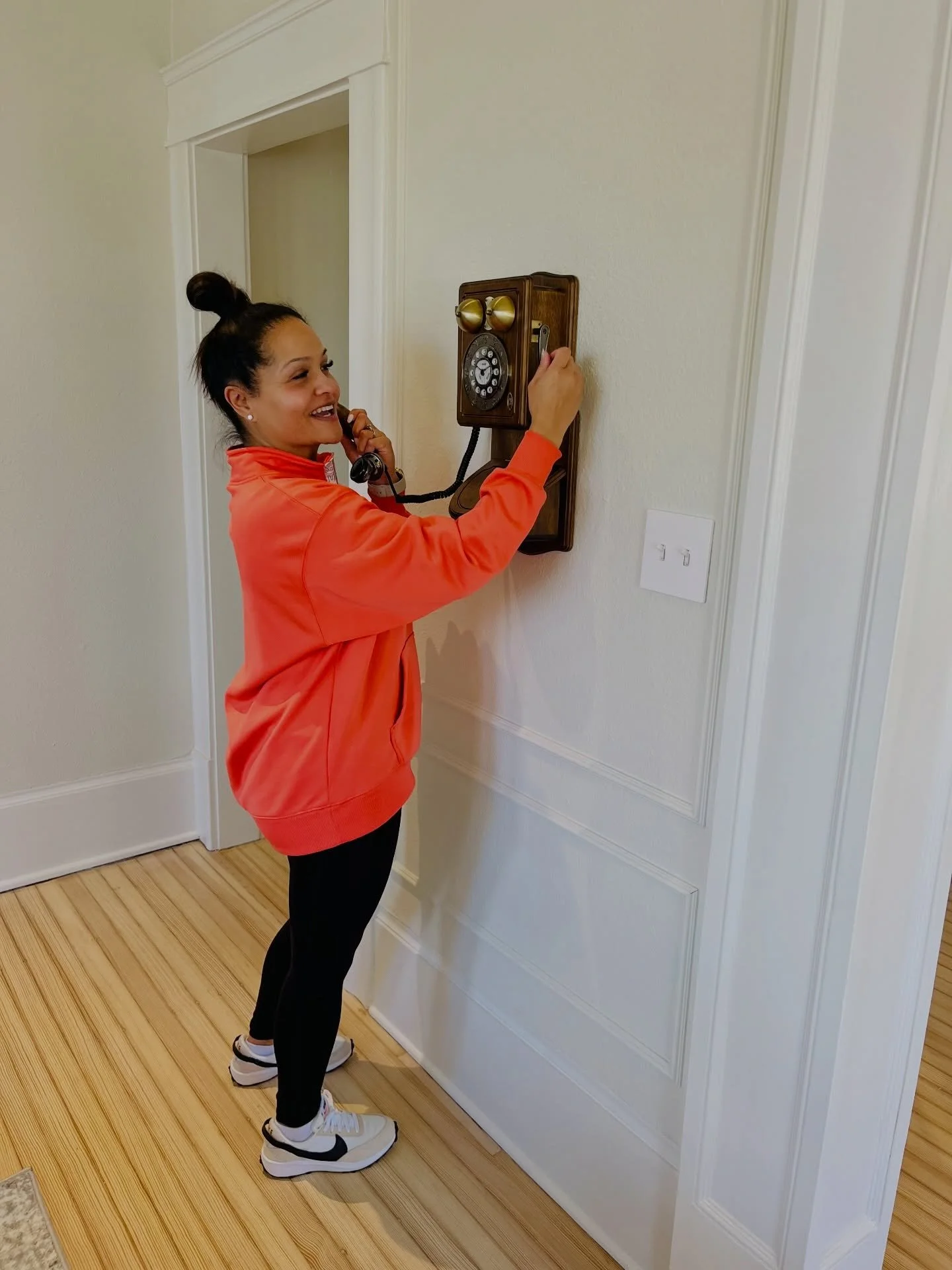 POV: The house is 115 years old and you find the perfect vintage phone for install day 📞✨

We love layering in pieces that tell a story&hellip;especially in historic homes like this one. It&rsquo;s all about honoring the past while creating somethin