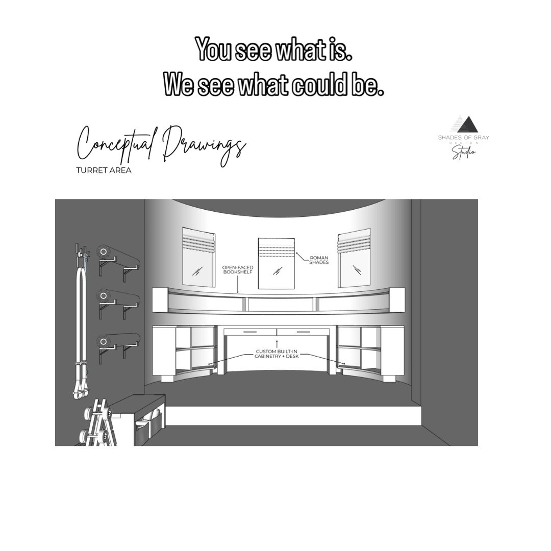 YOU SEE WHAT IS. WE SEE WHAT COULD BE.

One of the things I love most about being an interior designer is the ability to walk into a space and envision something entirely different from what&rsquo;s in front of me.

But having a vision is only the be