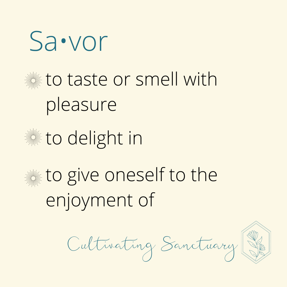 037 | Savor