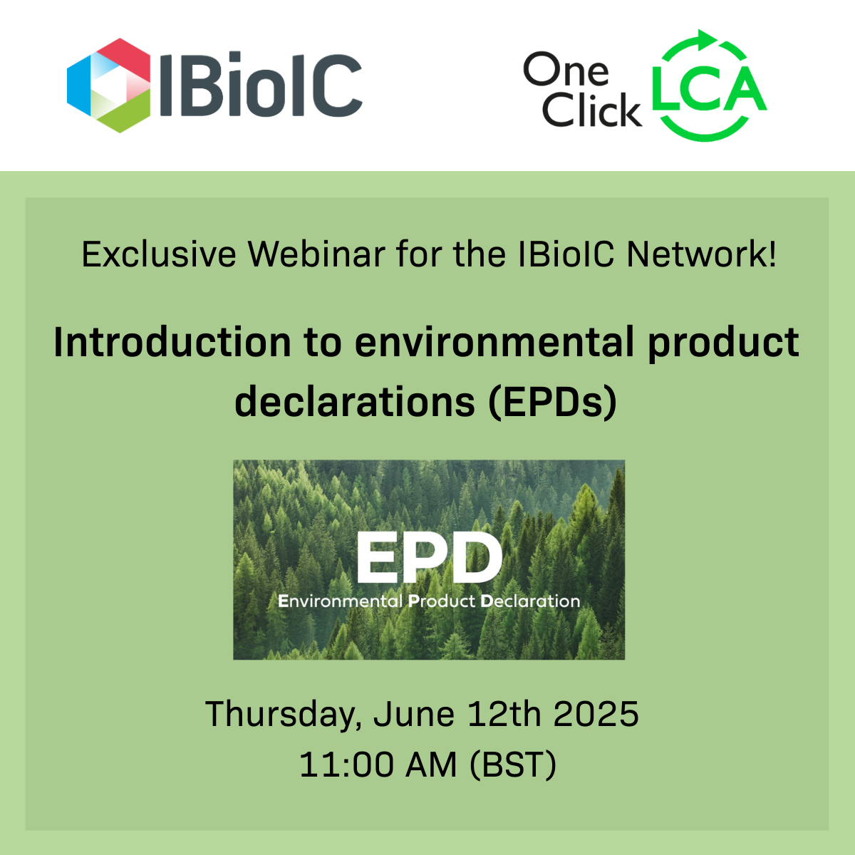 Introduction to environmental product declarations (EPDs)