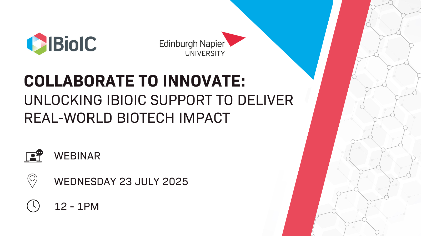 Collaborate to Innovate: Unlocking IBioIC Support to Deliver Real-World Biotech Impact