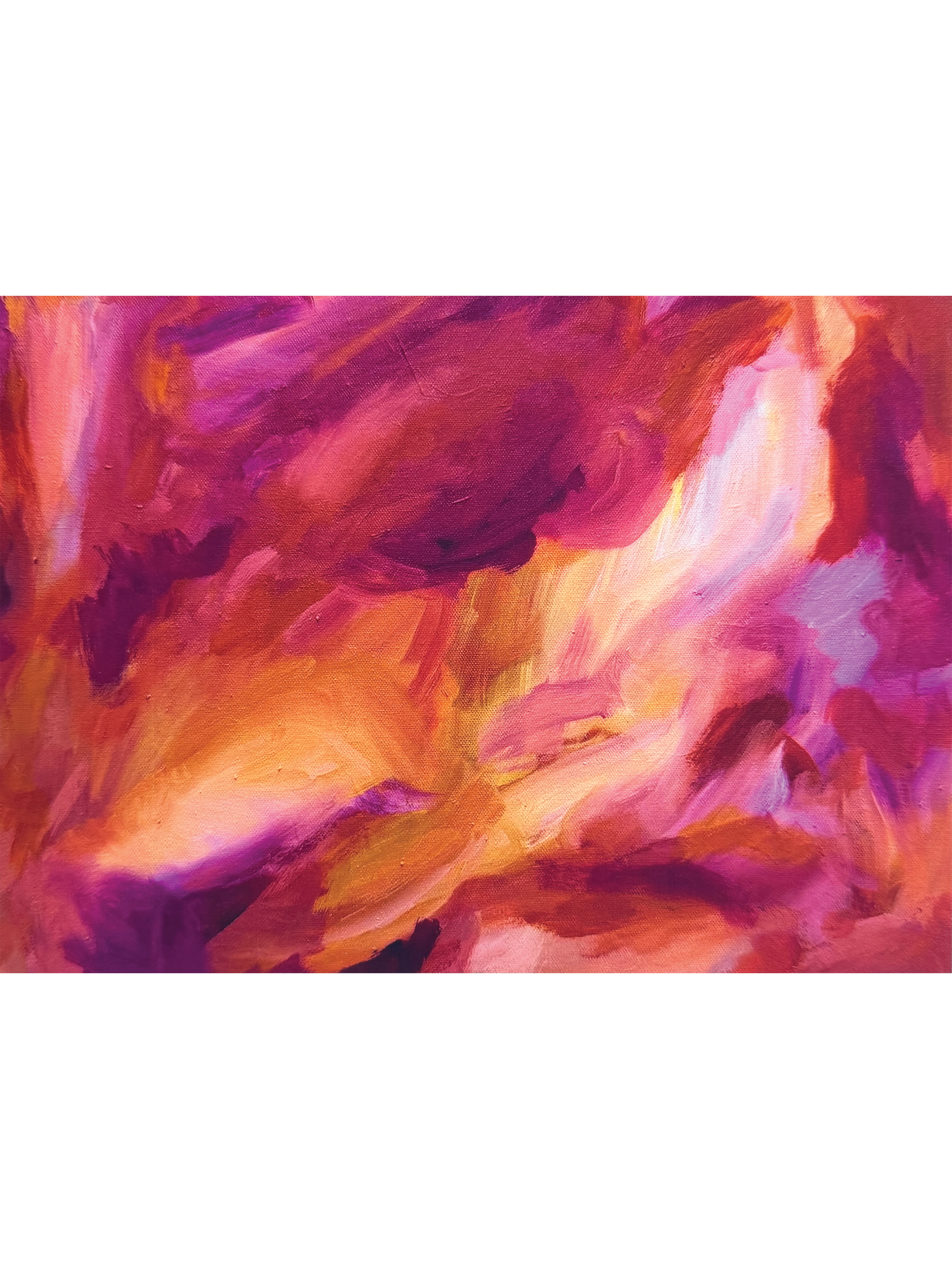 "Va" Abstract Art Print (5x7 Unframed)