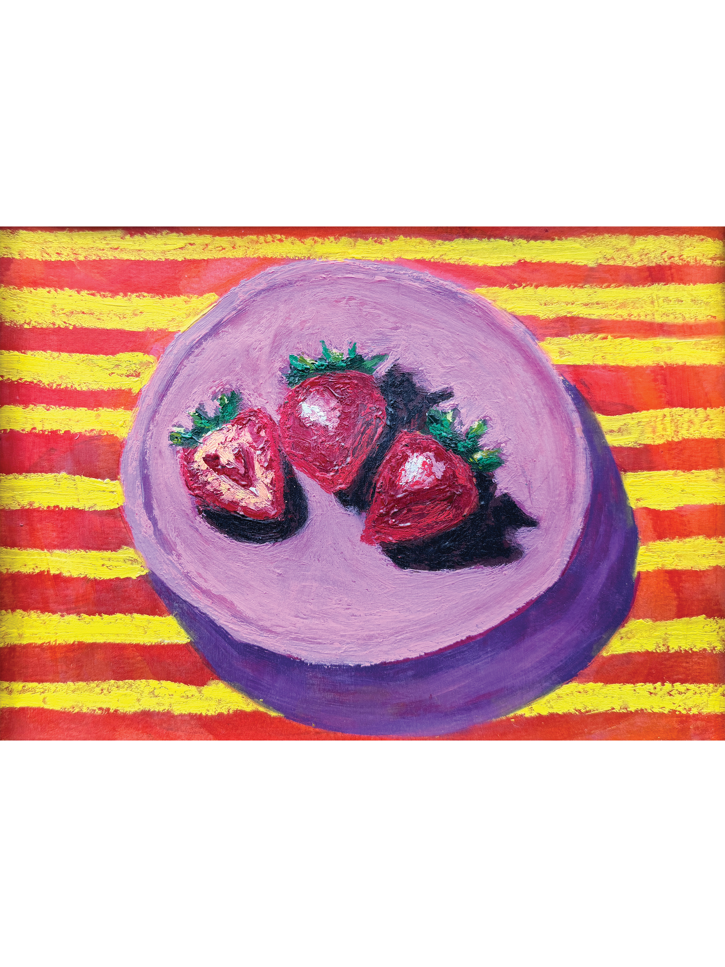 Strawberries 1 - Original Painting
