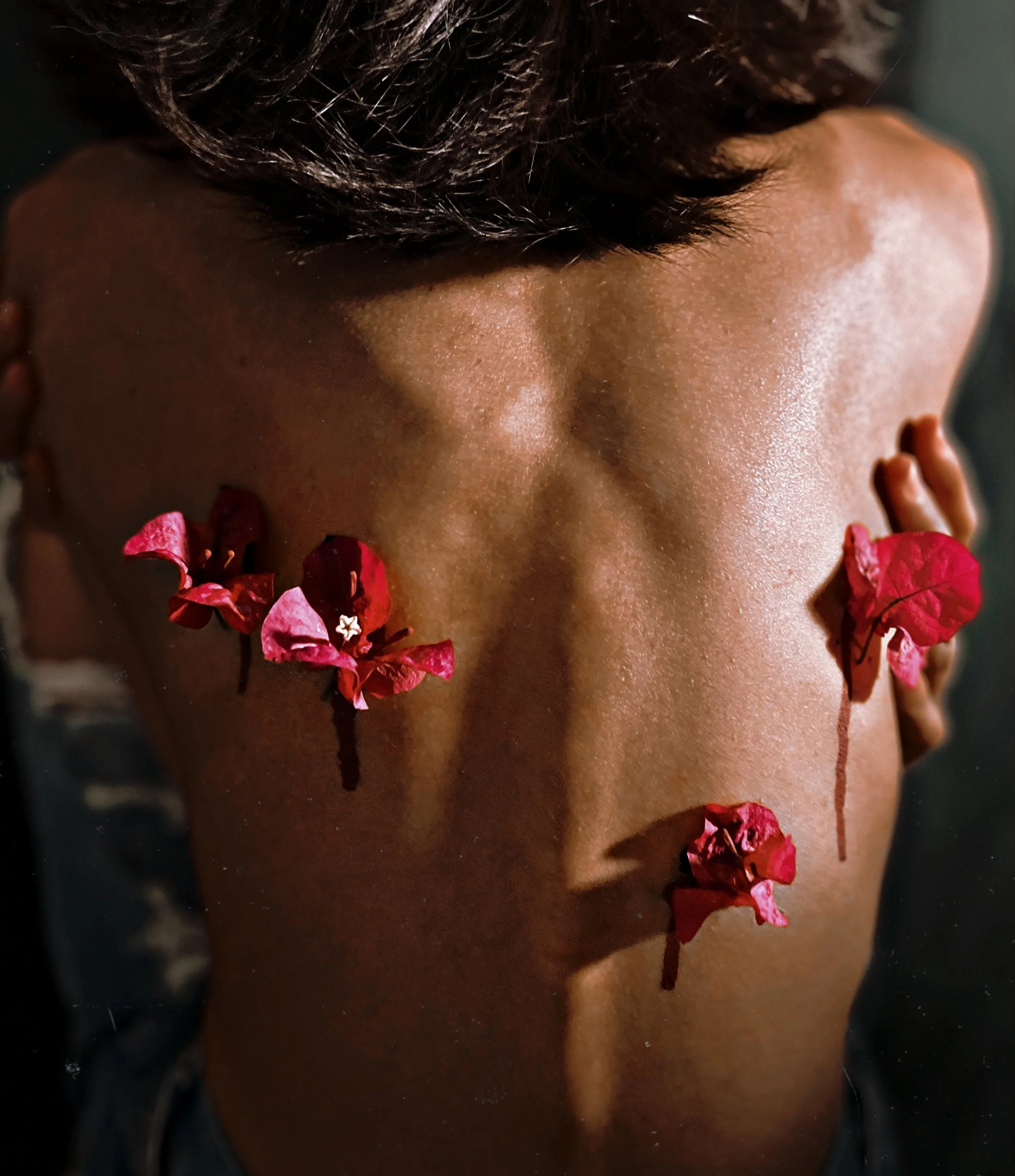 red honey as a result of bees feasting on cherries