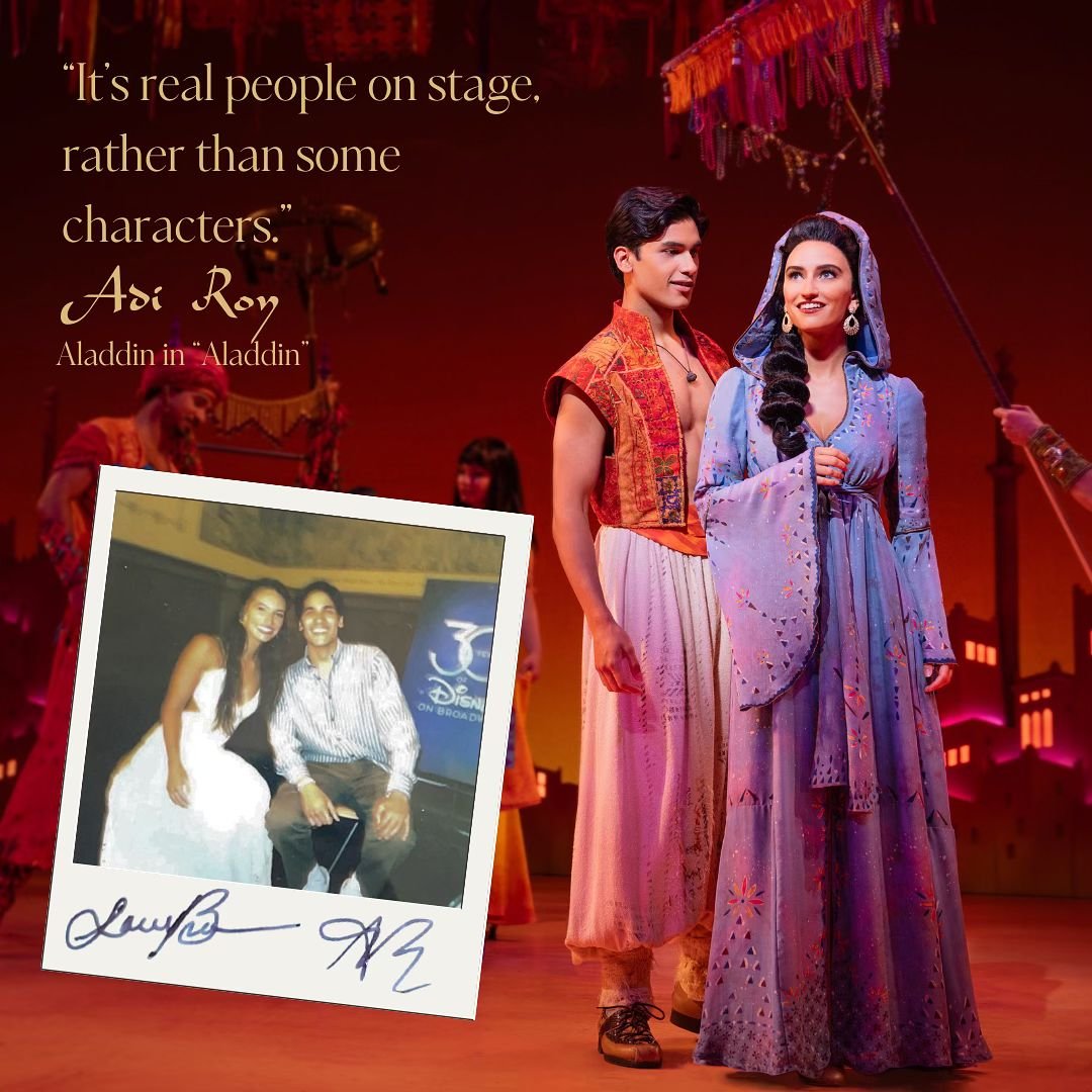 Signed polaroids of the casts of &ldquo;Aladdin&rdquo; and &ldquo;The Lion King&rdquo; at Disney on Broadway&rsquo;s 30th Anniversary media day by Editor in Chief Sydney Ling @sydneyliing 🧞&zwj;♂️🦁 Watch our video interview now at bit.ly/disneybroa