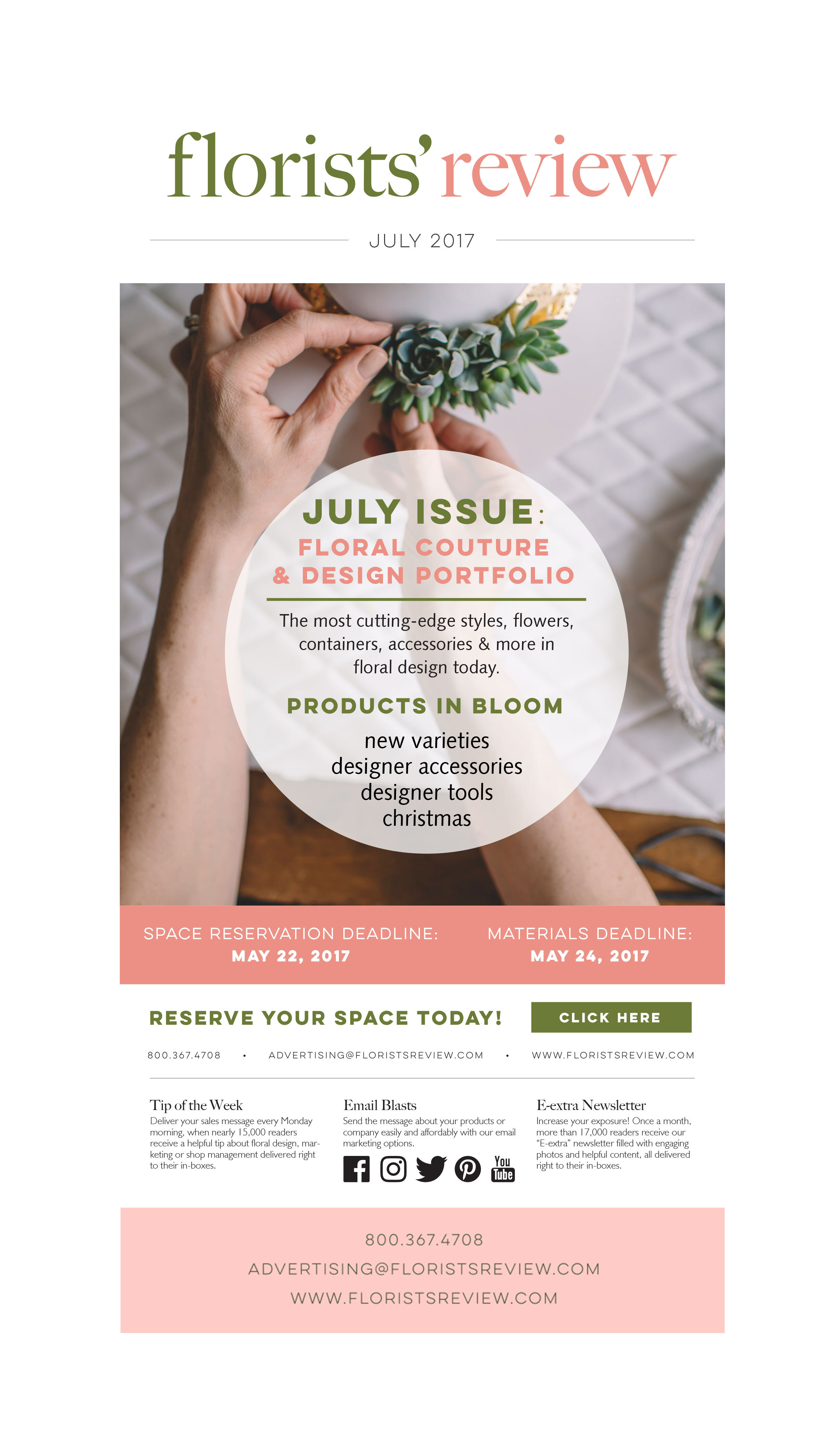Florists' Review email for advertisers