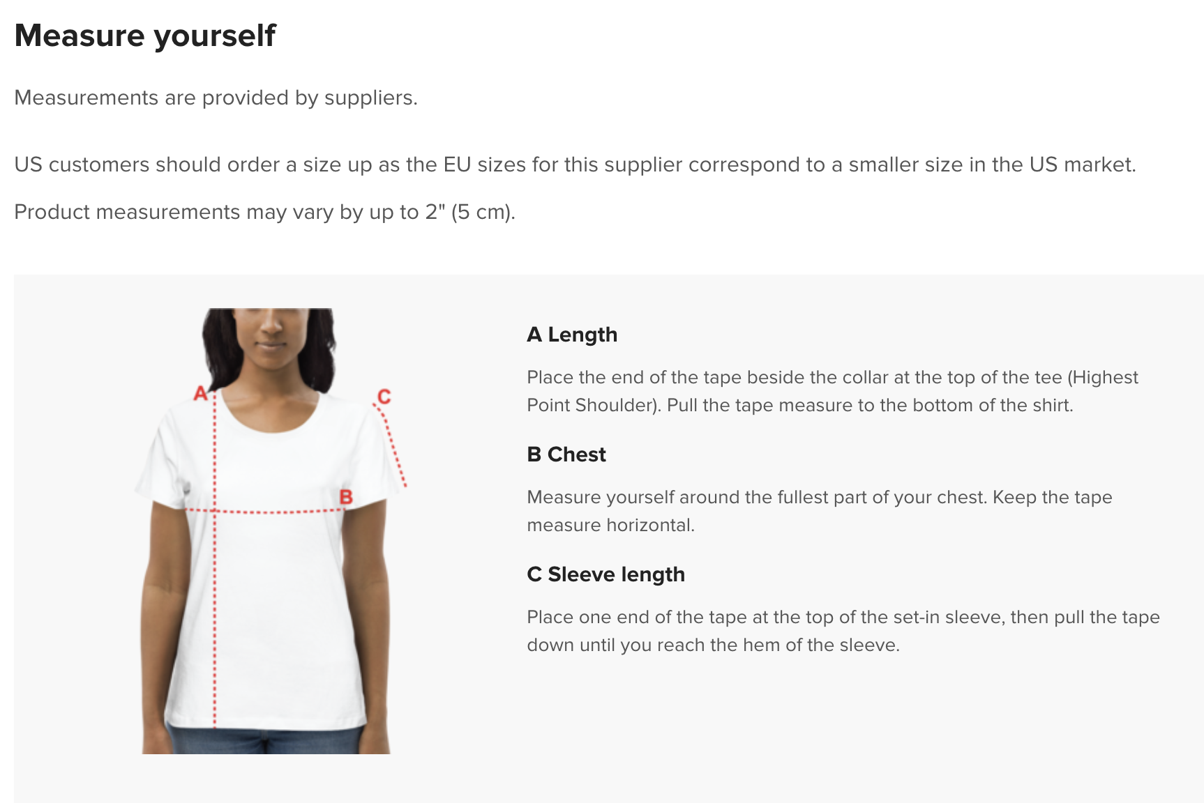 Measure Yourself-Womens Fitted Eco Tee | Stanley-Stella STTW032.png