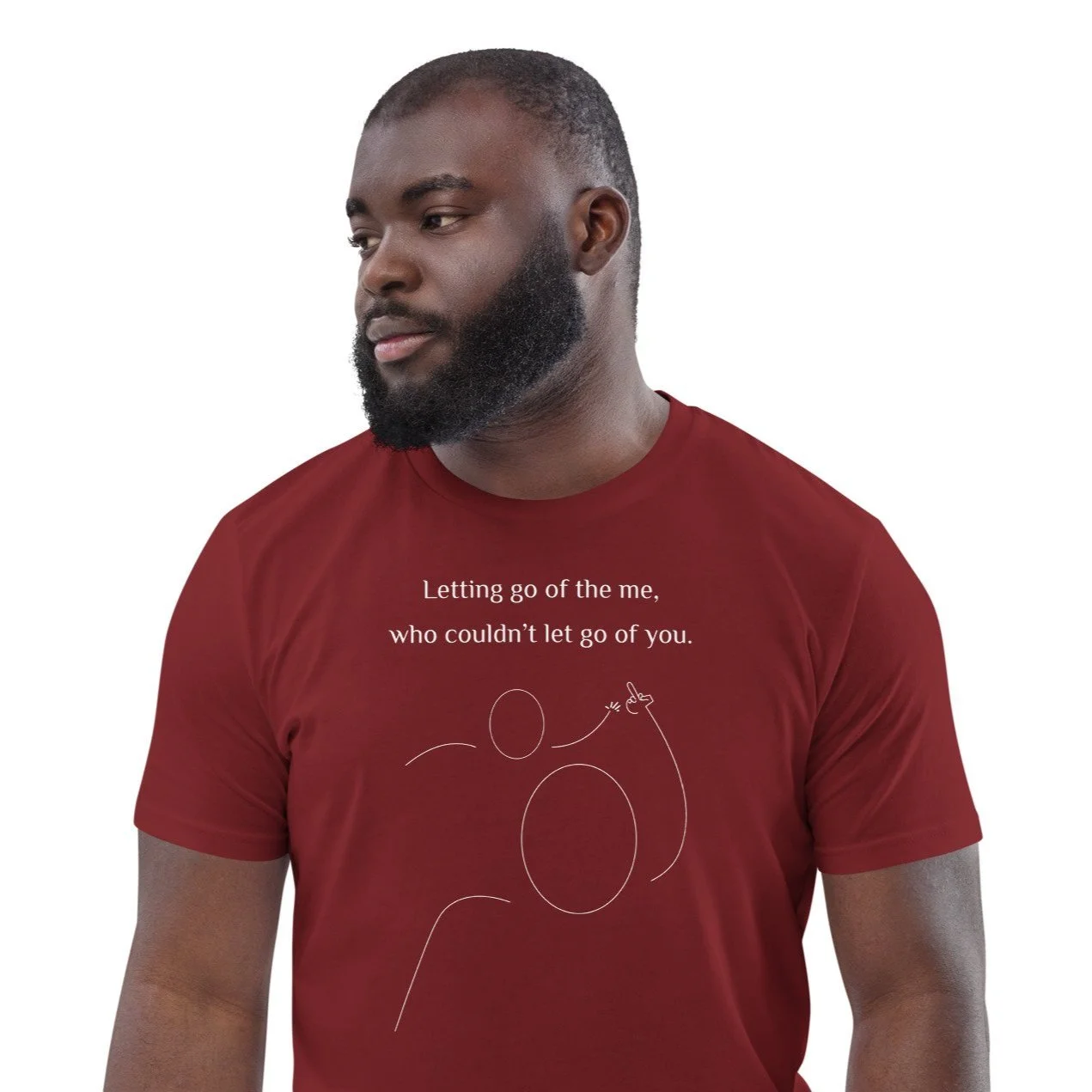 Letting Go of the Me... - Unisex Organic Cotton T-Shirt - $30