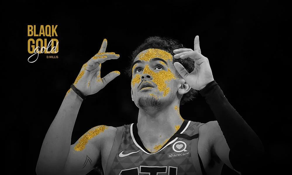 BLAQK GOLD 19
-
Trae Young is a professional basketball player for the Atlanta Hawks in the NBA. By the end of his only college season in 2017, he was the first and only player to ever lead the NCAA in both points and assists in a single season. He w