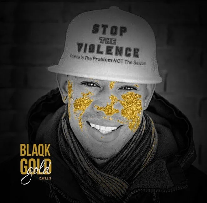 BLAQK GOLD 16
-
Quentrel Provo is an award-winning anti-violence advocate and founder of Stop the Violence, Spread the Love movement, he started after the tragic killing of his close cousin. He took his hurt, pain, anger and frustration and turned it