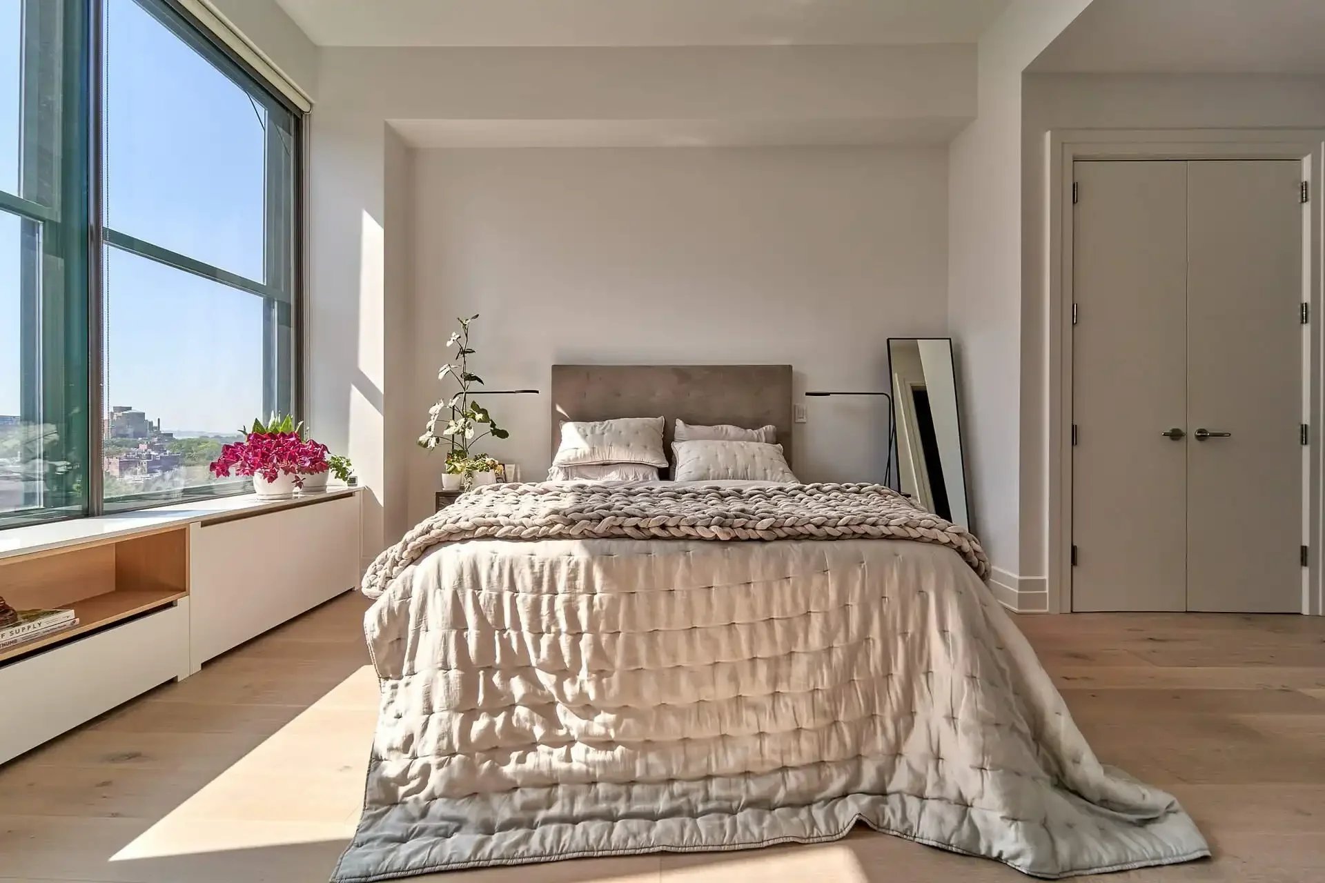NYC Loft Interior Design bedroom