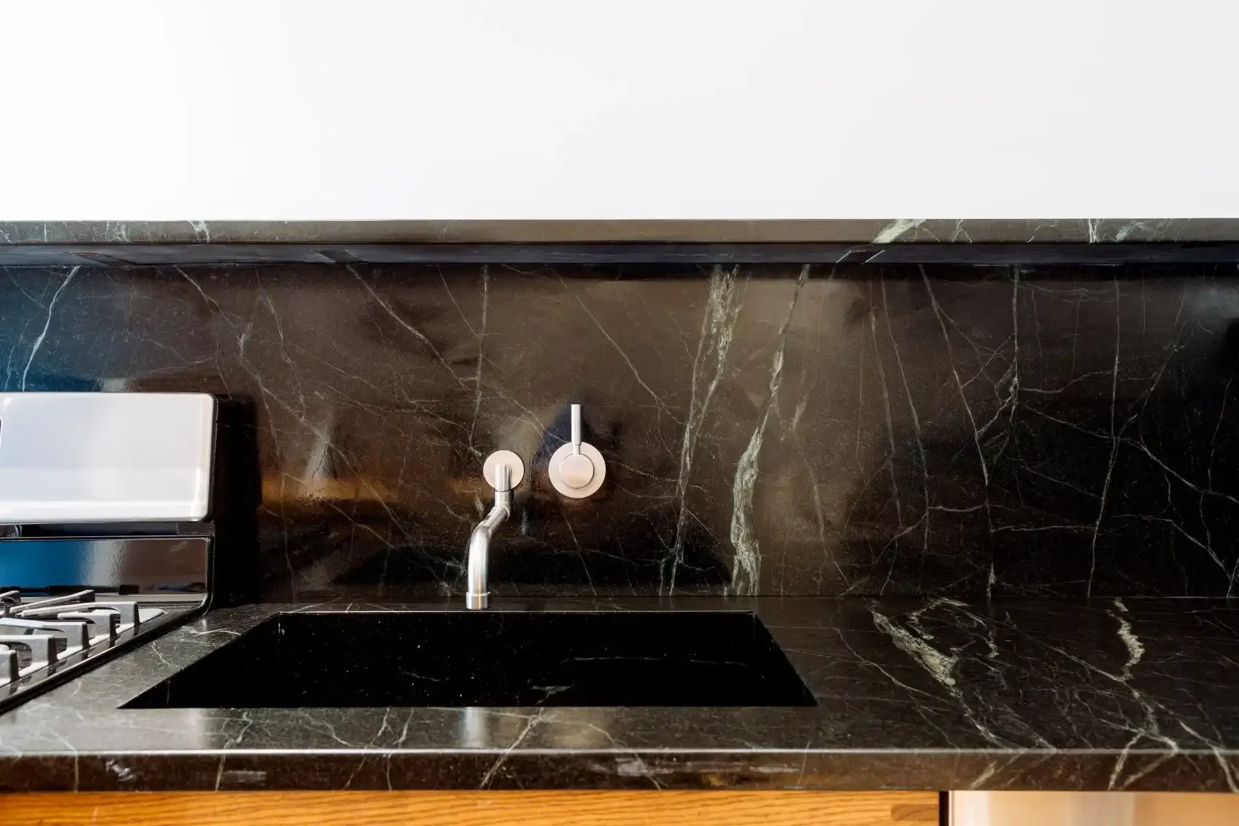 Marble kitchen sink