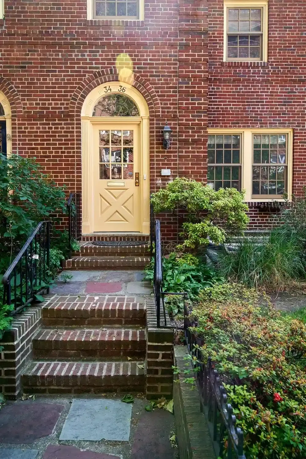Entrance to upper east side townhouse