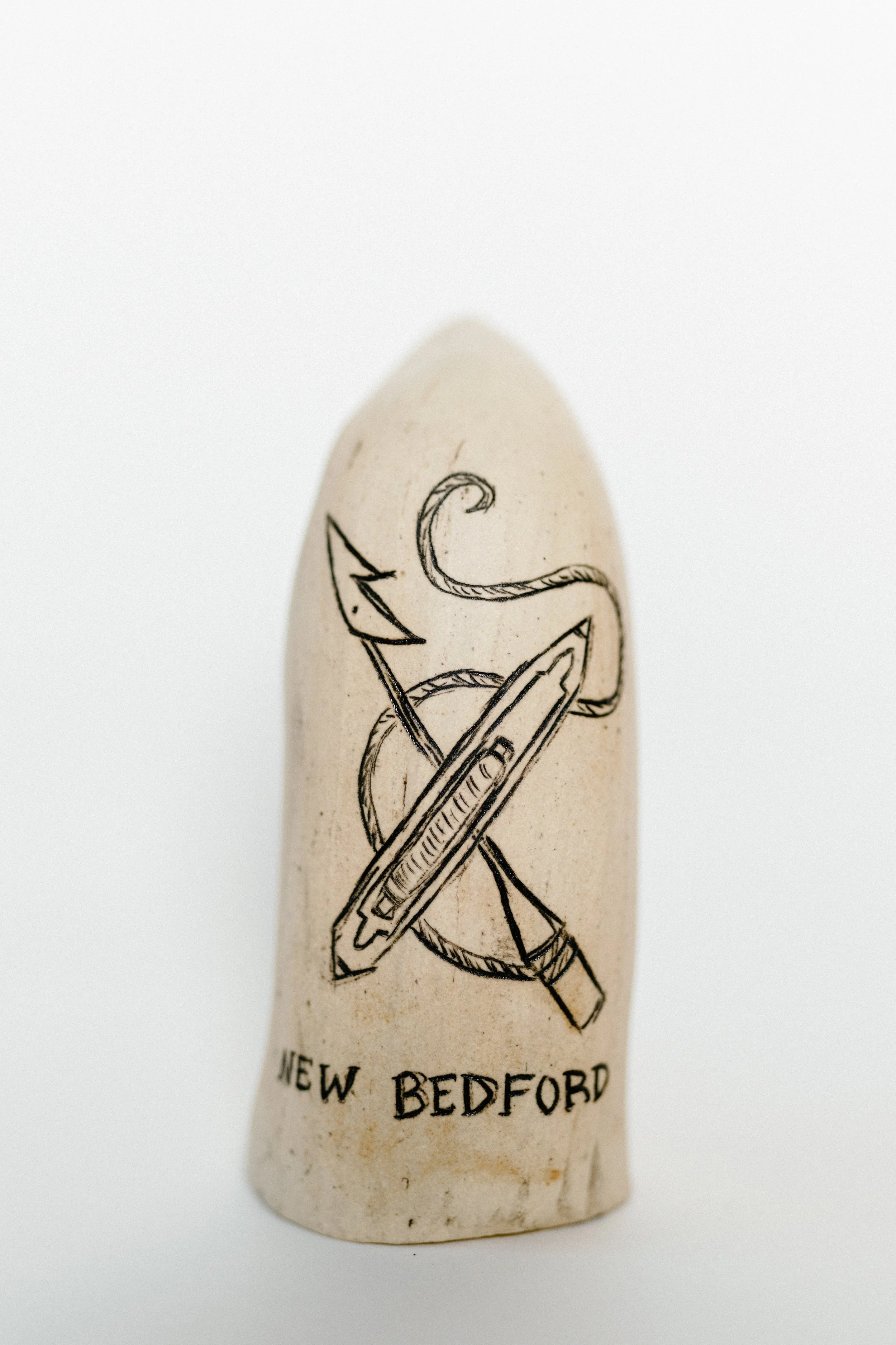 "Whalers and Weavers," ceramic. Photo credit: Maggie Howland