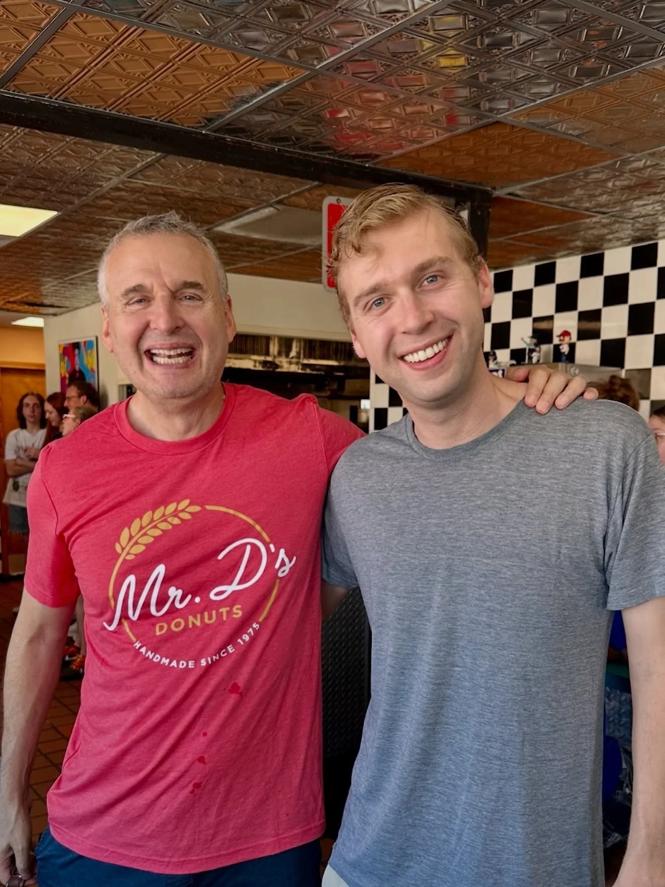 One of the best parts of this tour is that Ben is my tour manager. He&rsquo;s doing such a great job, it&rsquo;s a joy just to spend such wonderful time with him, and introduce him to all of you. Who got to meet him so far?