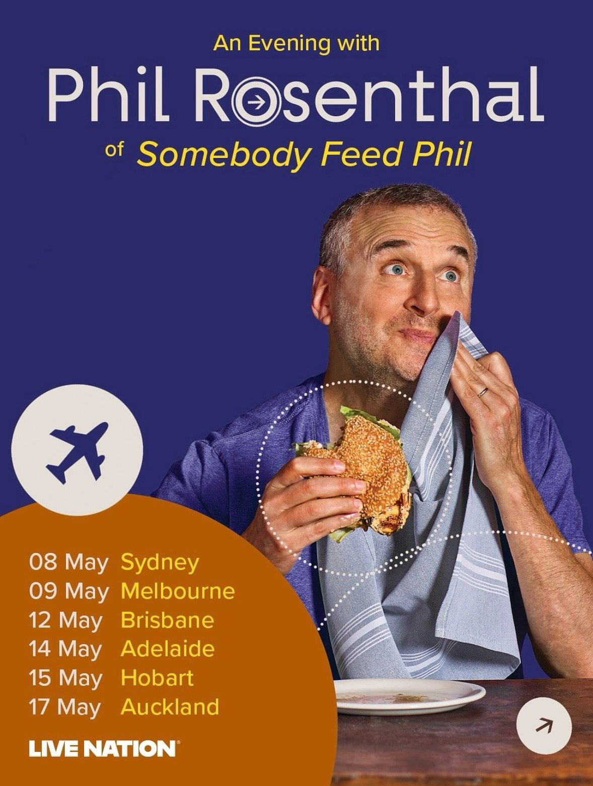 Australia - I&rsquo;m comin for ya! 🇦🇺❤️

In May, I&rsquo;ll be back in Sydney &amp; Adelaide AND get to explore new places like Melbourne, Brisbane, Hobart, Auckland. Where should I eat? 

Artist presale goes live tomorrow Wednesday, December 10 a