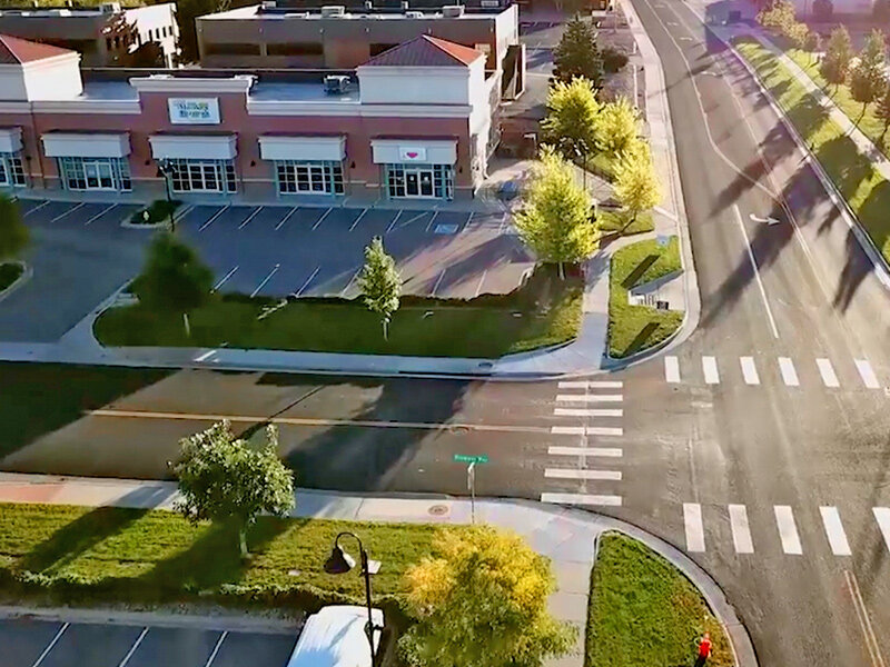 Parker Road Aerial Intersection