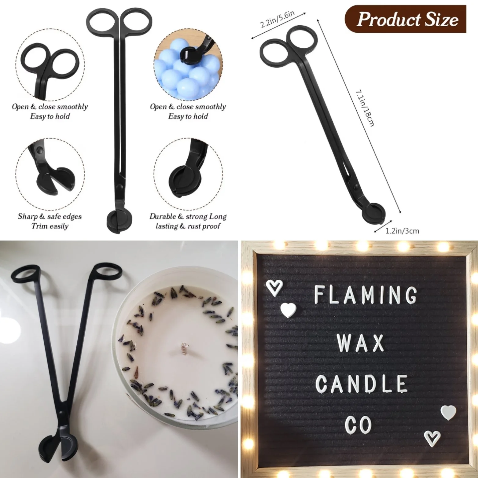 CANDLE WICK TRIMMER                                                                             "New to the shop"