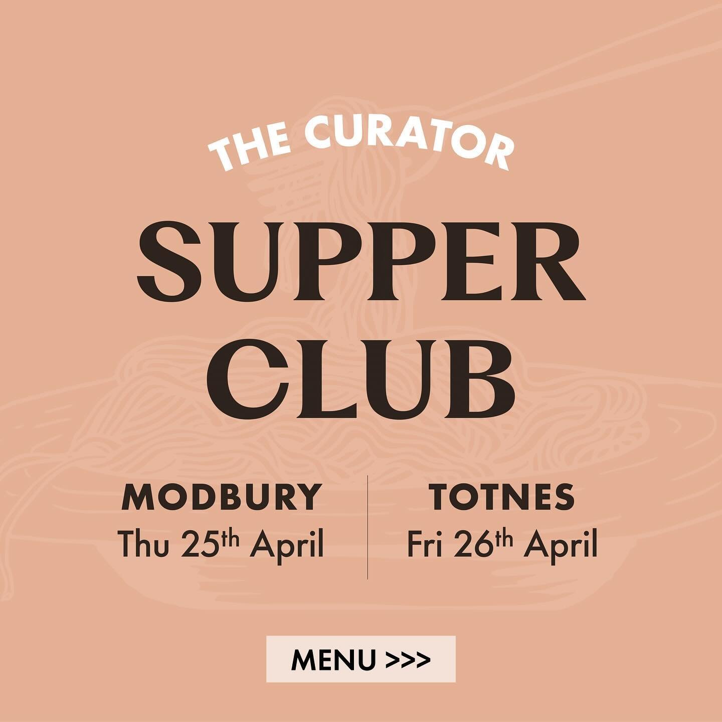 April&rsquo;s Supper Club

Have a look at the delicious menu for this month&rsquo;s Supper Club! You can find the link in our bio to book your tickets on our website.

As always, you can expect an intimate evening of classic Italian food made using t