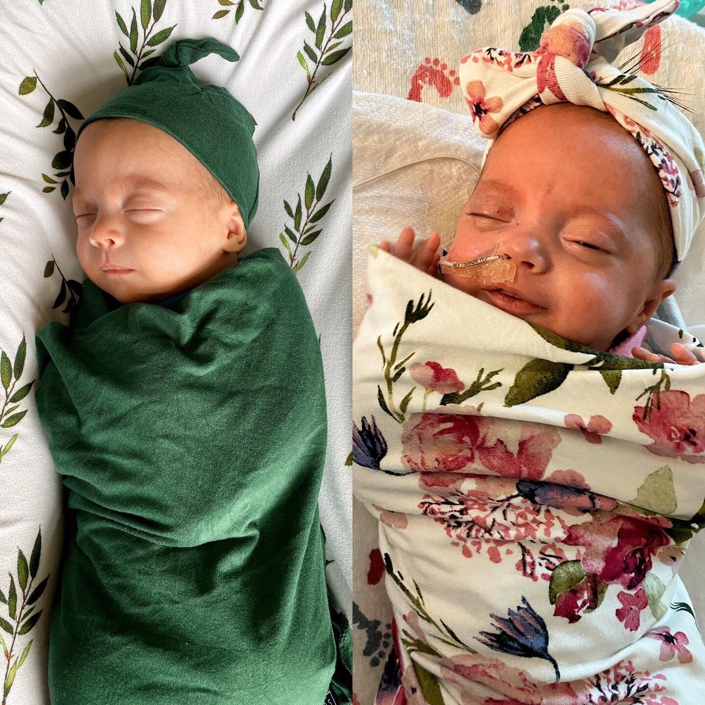 These babes are 3 months old today! Jude is home but Geanna has been transferred to another hospital as we will likely be moving forward with a procedure for her to have a gtube placed so she can come home. Poor babe is aspirating when she eats and h