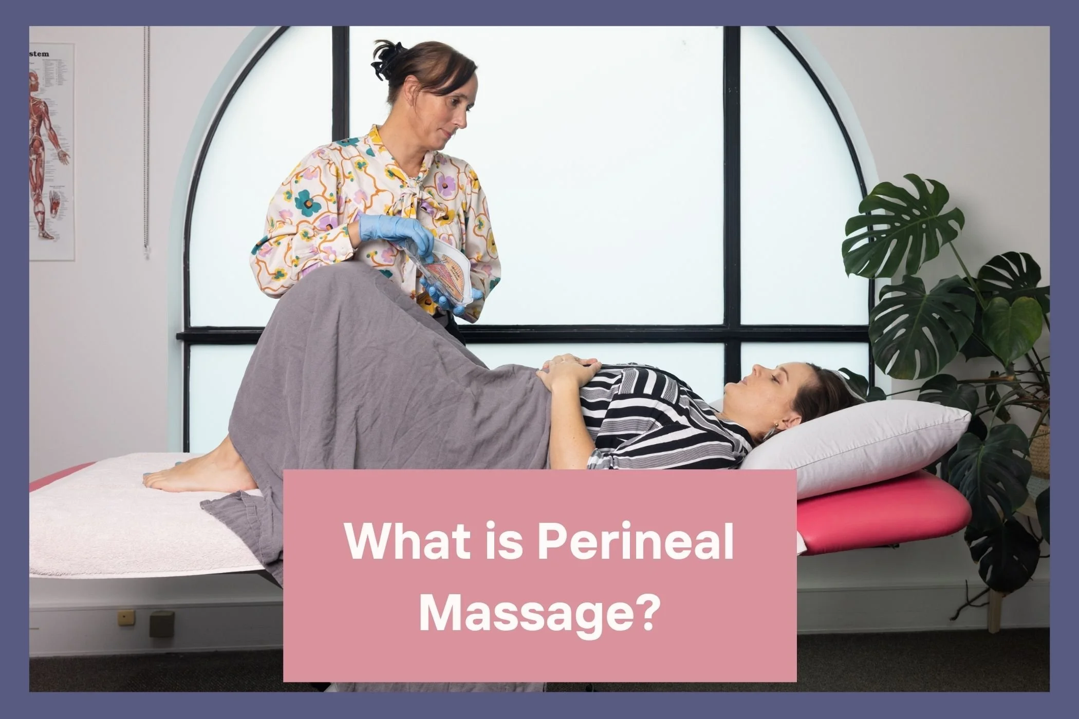 What is perineal massage?
