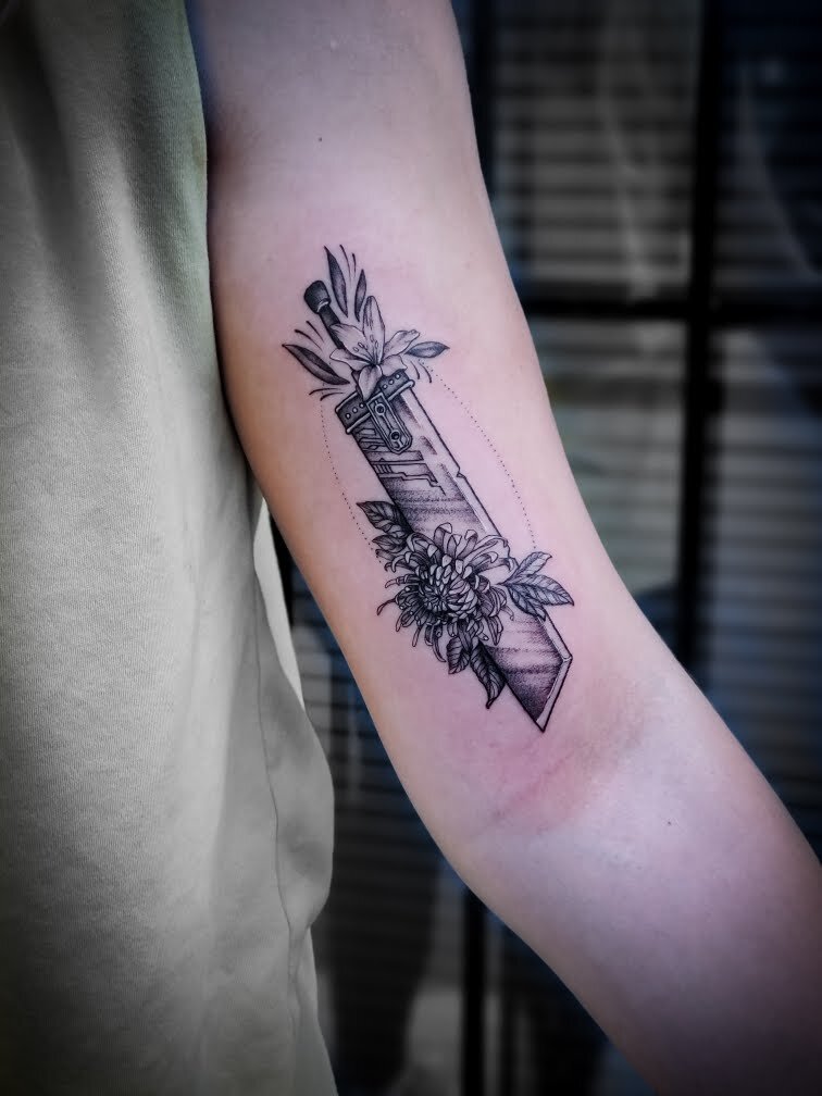 Spear of Longinus tattoo  revangelion