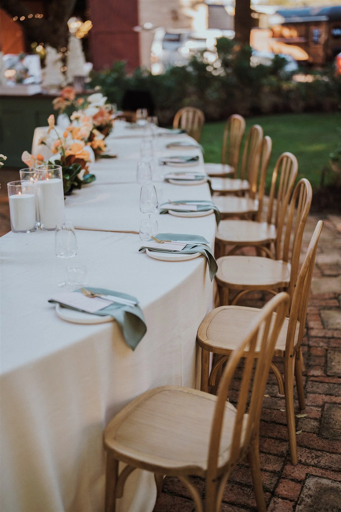 Half Circle Head Table