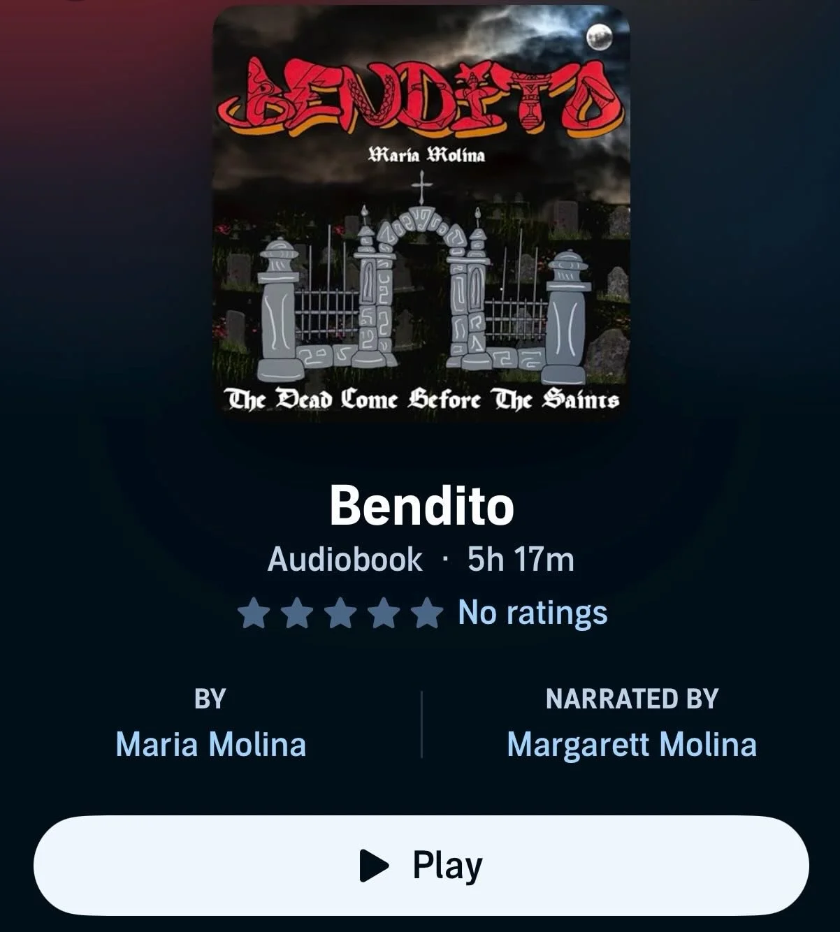 My short novel, Bendito, is now an audiobook and live on Audible, Amazon, and Apple Books🎧😁 Narrated by my sister Margarett Molina @margo_polo92 , and Produced by my hubby Alberto Gonzalez @a.villa9023 

Link in bio! 

 ***
Set in 1999 during the Y