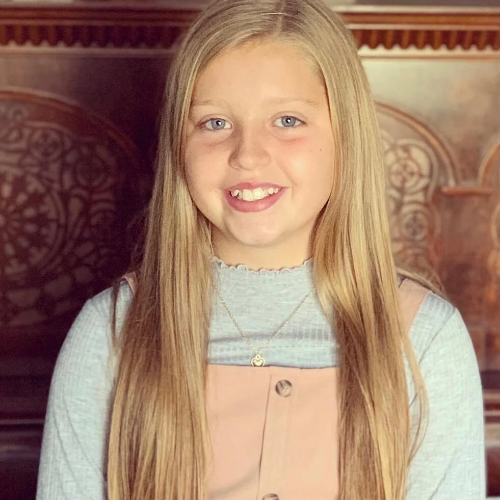 SPOTLIGHT: Let’s get to know Brinley Hall!
Nickname: Brins 
Favorite Food: Teriyaki Chicken and Steak
Favorite Treat: Basically everything 
Favorite Color: Pink, Purple and Blue
Favorite Game to play: Cover your Assets
Favorite Holiday: Christm