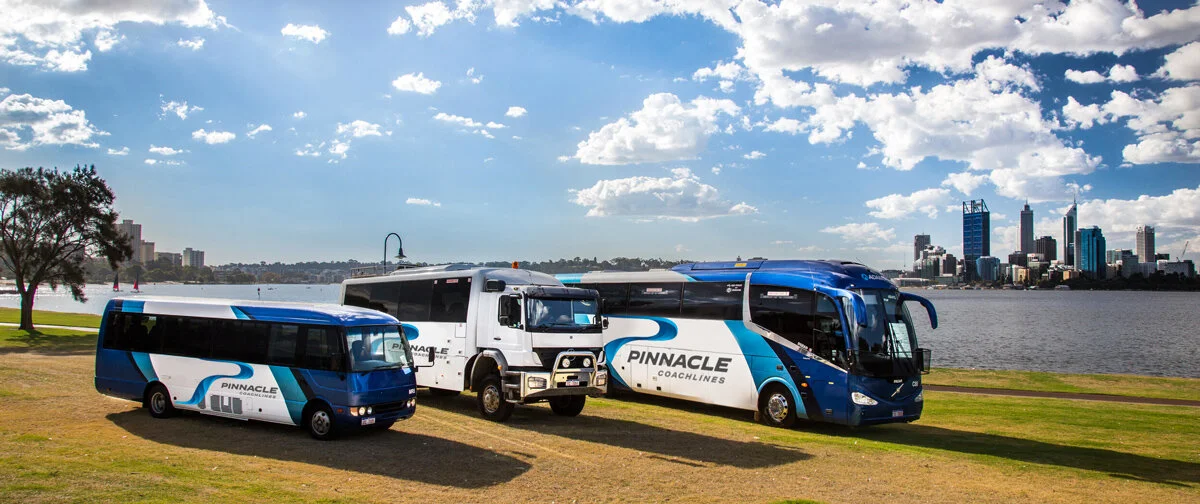 Bus Charters Perth Fleet Pinnacle Coachlines