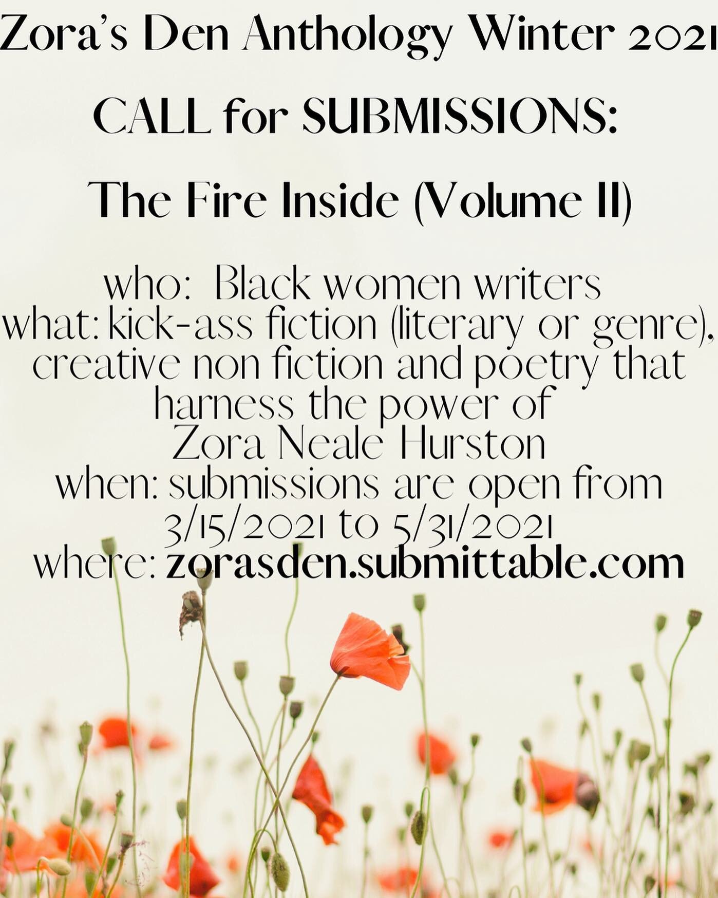 Today is the day, Sisters!
Submit!