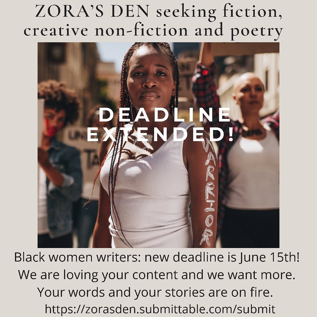 SPECIAL ANNOUNCEMENT:
Deadline Extended to June 15th!
More time for more fire! 🔥🔥🔥
Submit, Sisters! (Link in bio)