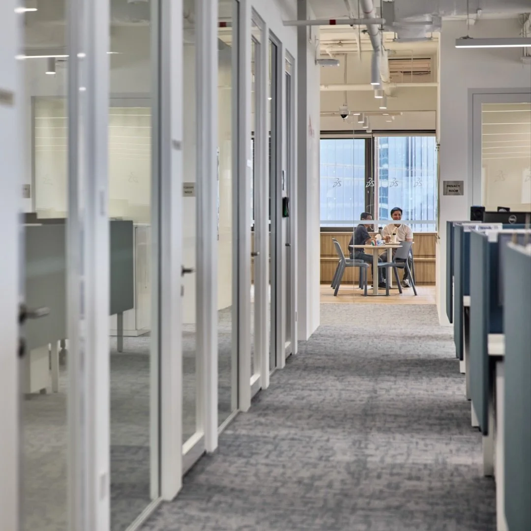 A workplace that says only what it needs to. 🏢

Designed and built by Conexus Studio, Dassault Syst&egrave;mes&rsquo; (@dassaultsystemes) new home at Southpoint meets its growing regional presence with quiet confidence. A luminous white envelope, ac