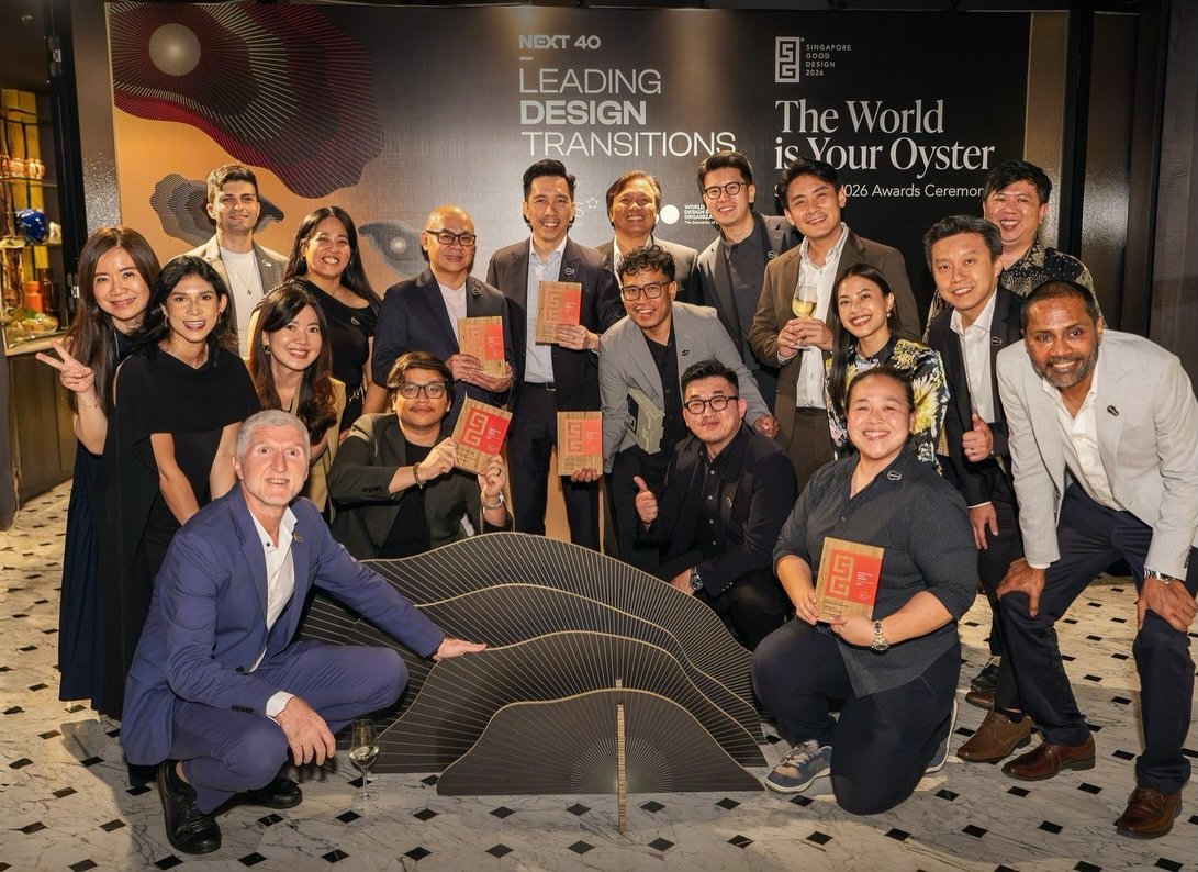 Dress code: formal. Result: triple. 🏆🏆🏆

One for Murex&rsquo;s APAC headquarters.
One for Manulife Financial Advisers&rsquo; office.
One for ComfortDelGro&rsquo;s headquarters.

Three SG Mark 2026 wins, one ballroom, and a camera roll that may nev