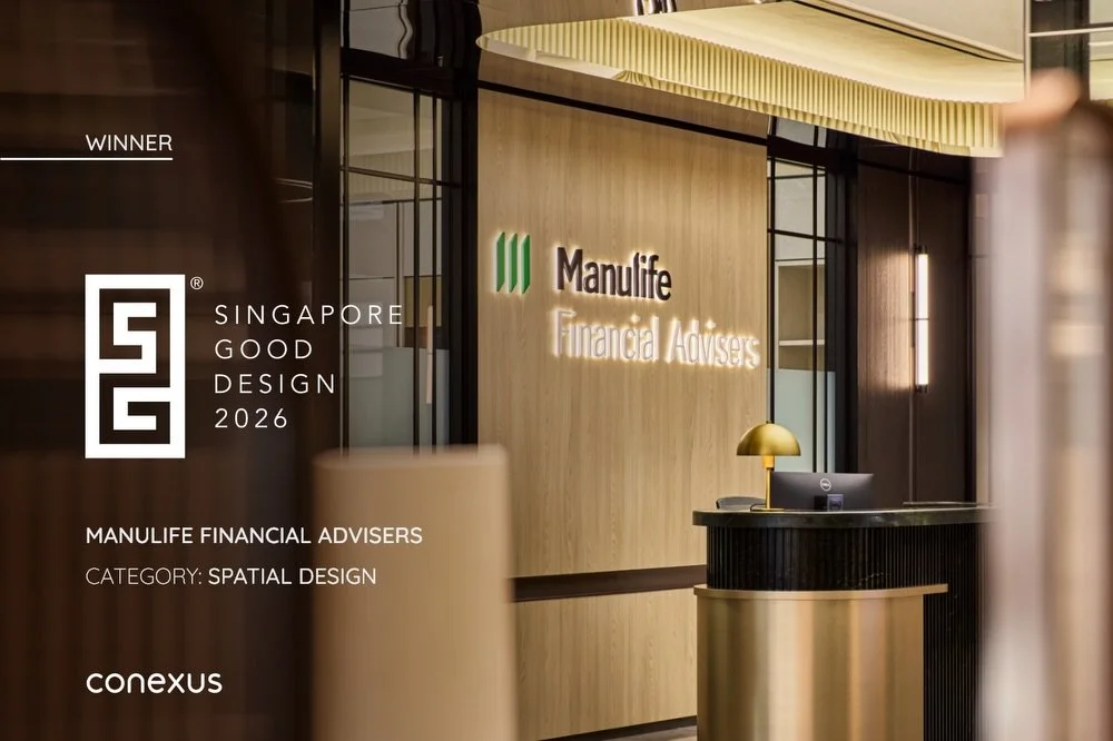 Great workplaces are ultimately about people. 🤝&nbsp;

That idea shaped the design of Manulife Financial Advisers&lsquo; (@manulife.singapore) workplace.&nbsp;The brief called for an environment that could support a variety of interactions &mdash; f