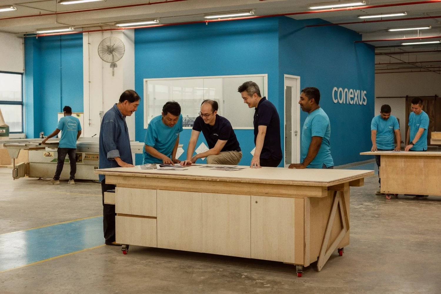 Conexus Craftworks teamwork and innovation