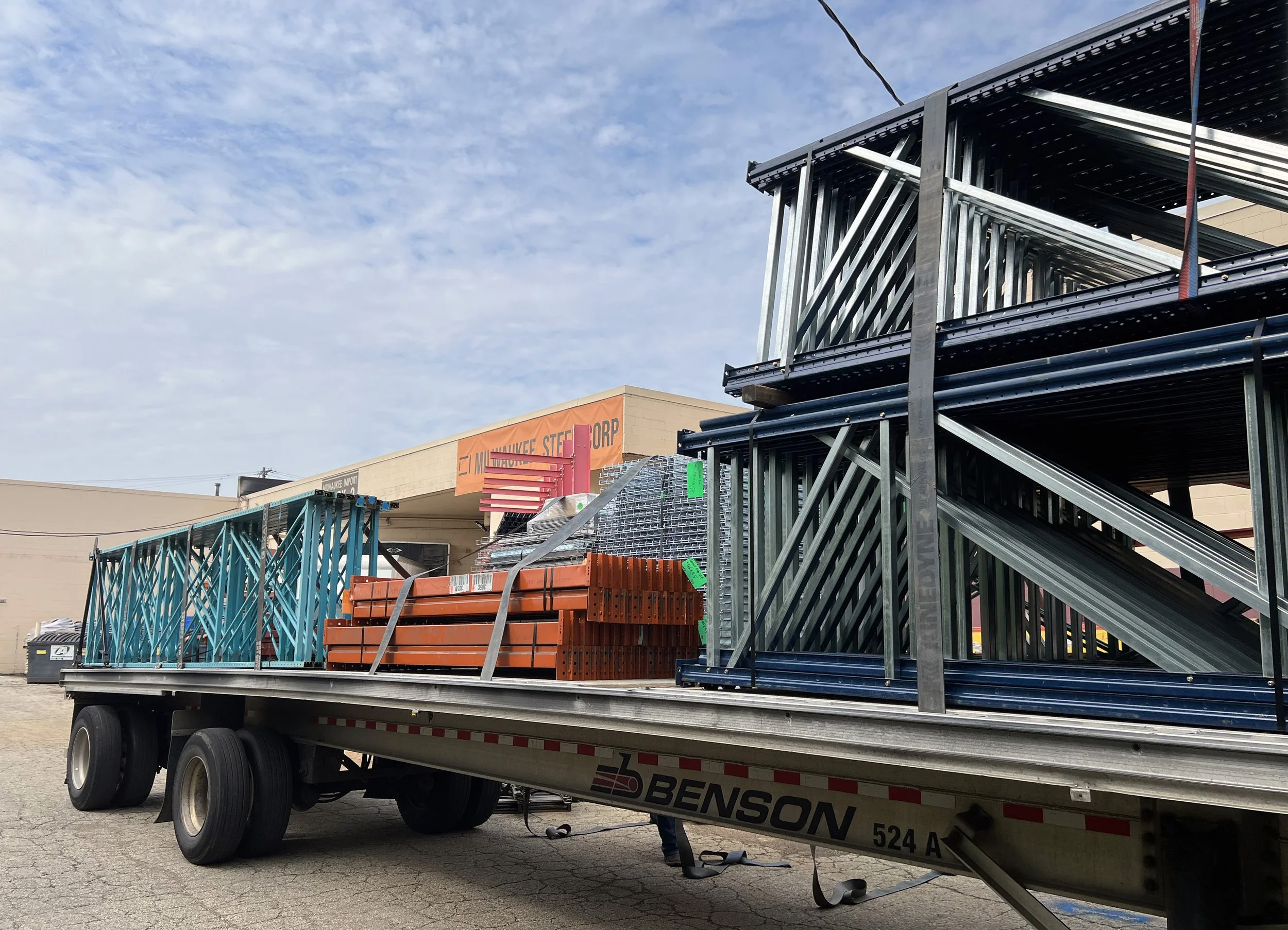 Warehouse Racking Solutions | Milwaukee Steel Corp