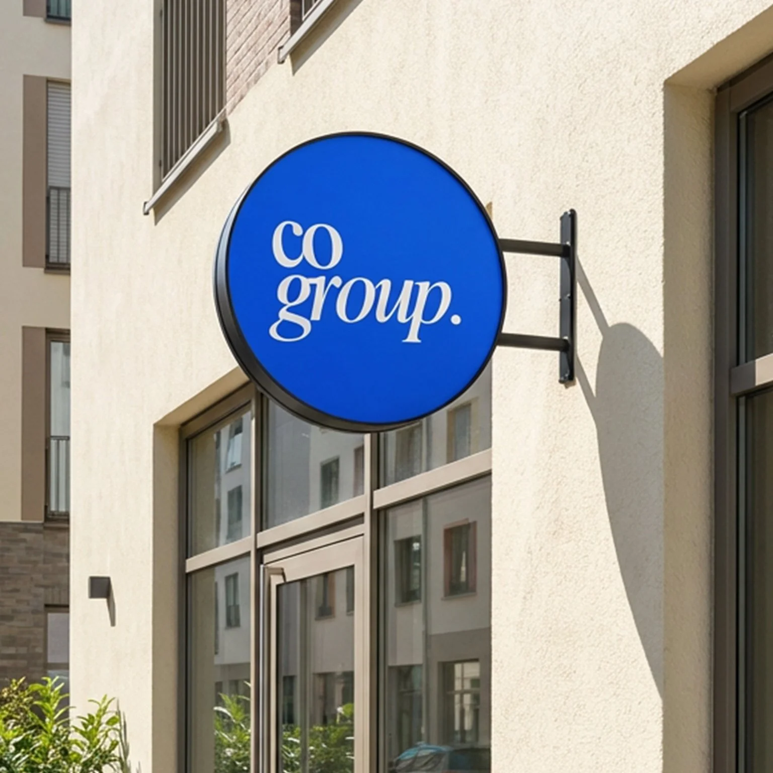 Wall mounted round sign_blue_2.jpg