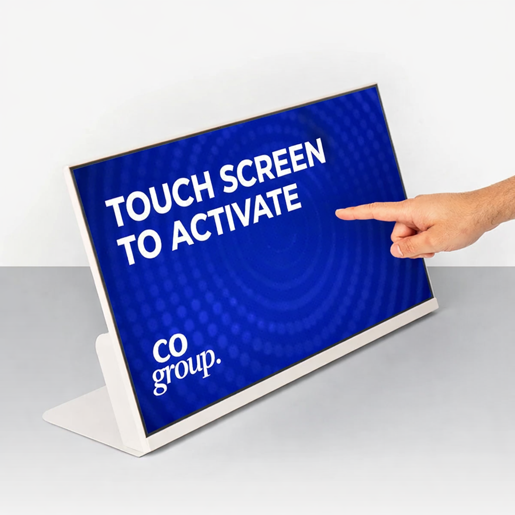 Countertop Touchscreen Kiosk w/ 23.8” Screen