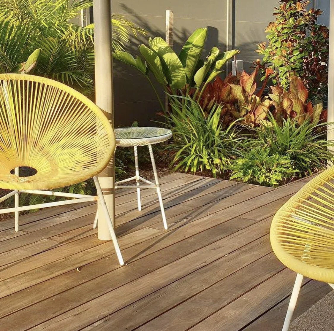 Recycled Decking at Eco Carpentry