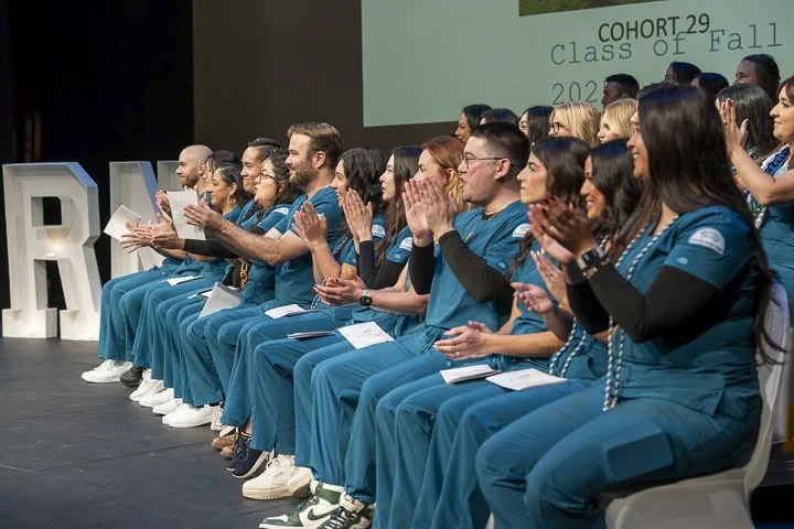 Nurse pinning ceremony