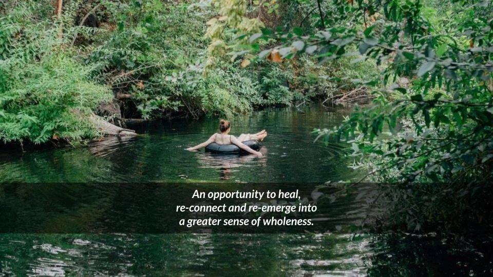 Curated visual reference: Off The Grid Retreats Reference: Healing With Nature Retreat