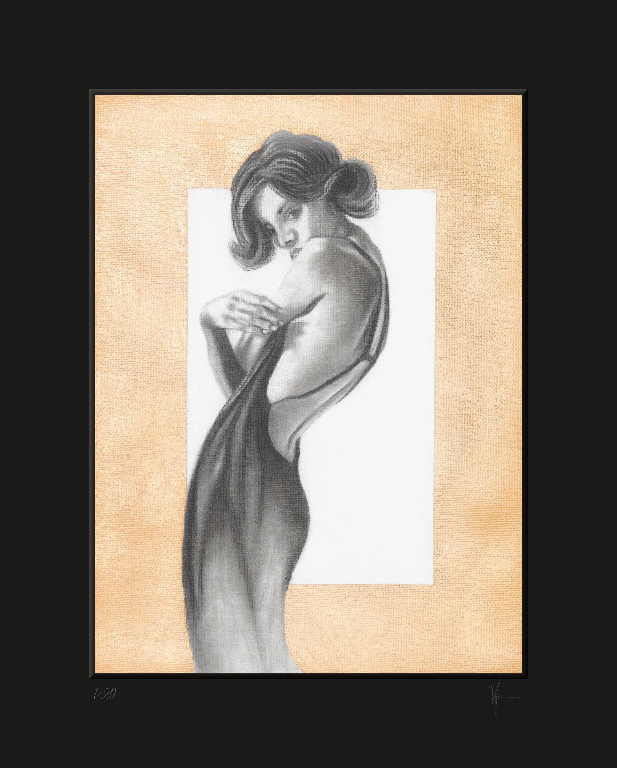 TOO_MUCH_AND_NOT_ENOUGH_12_X_9_black_matted.jpg