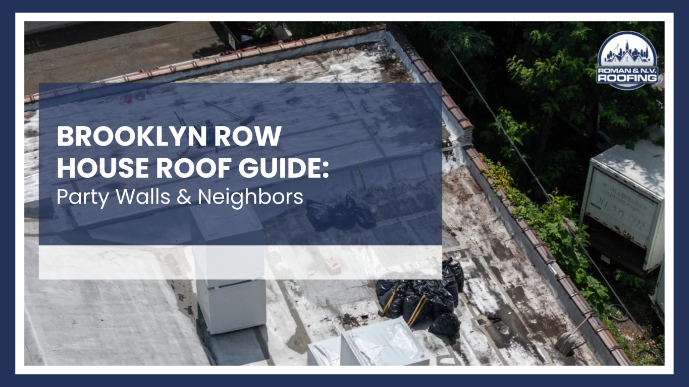 Brooklyn Row House Roof Guide: Flat Roofs, Party Walls and Neighbors