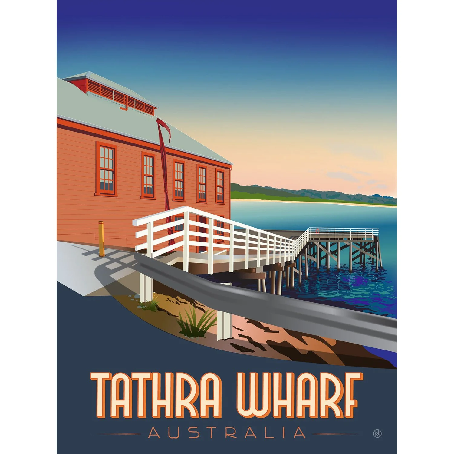 Tathra Wharf Coastal Fine Art Print